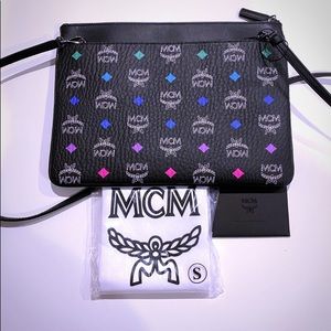 MCM Visetos Crossbody in Spectrum Diamond